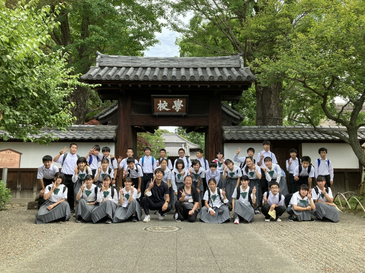 足利市立第一中学校 6/18(金)2年生 足利まち歩きの様子② 足利市立第一中学校 6/18(金)2年生 足利まち歩きの様子②